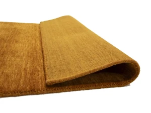 Orange Modern Solid 3X5 Gabbeh Oriental Rug