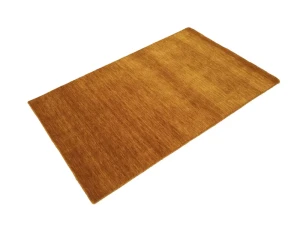 Orange Modern Solid 3X5 Gabbeh Oriental Rug