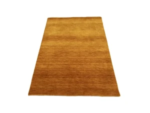 Orange Modern Solid 3X5 Gabbeh Oriental Rug