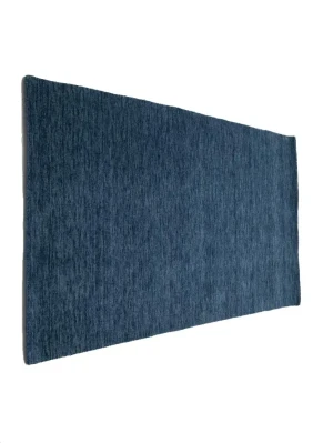 Steel Blue Modern Solid 3X5 Gabbeh Oriental Rug