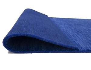 Royal Blue Solid Modern 3X5 Gabbeh Oriental Rug