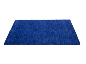 Royal Blue Solid Modern 3X5 Gabbeh Oriental Rug