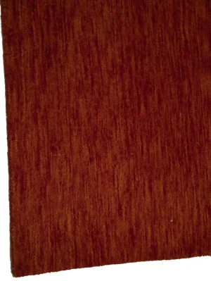 Orange Red Modern Solid 4X6 Gabbeh Oriental Rug