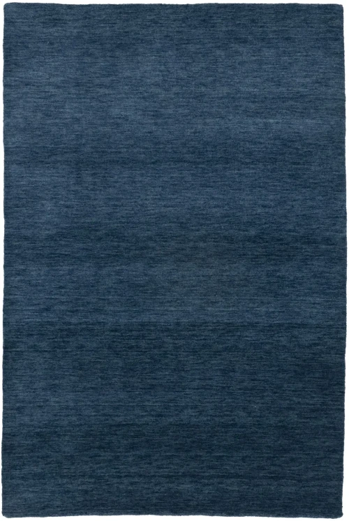 Steel Blue Modern Solid 4X6 Gabbeh Oriental Rug