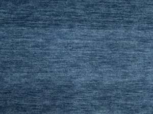 Steel Blue Modern Solid 4X6 Gabbeh Oriental Rug