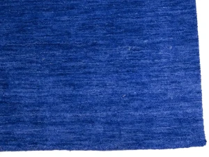 Royal Blue Solid Modern 4X6 Gabbeh Oriental Rug