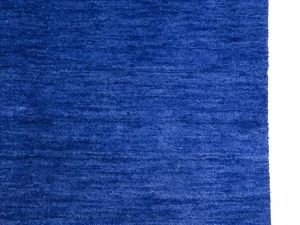 Royal Blue Solid Modern 4X6 Gabbeh Oriental Rug