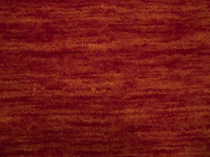 Orange Red Modern Solid 6X6 Gabbeh Oriental Round Rug