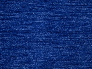 Solid Royal Blue Modern 6X6 Gabbeh Oriental Round Rug
