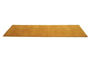 Orange Modern Solid 3X8 Gabbeh Oriental Runner Rug