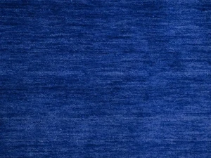 Solid Royal Blue Modern 3X8 Gabbeh Oriental Runner Rug