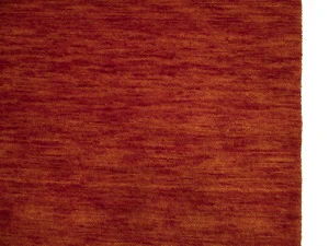 Orange Red Modern Solid 5X8 Gabbeh Oriental Rug