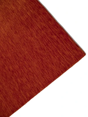 Orange Red Modern Solid 5X8 Gabbeh Oriental Rug