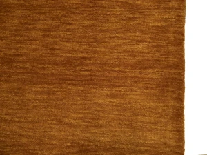 Orange Modern Solid 5X8 Gabbeh Oriental Rug