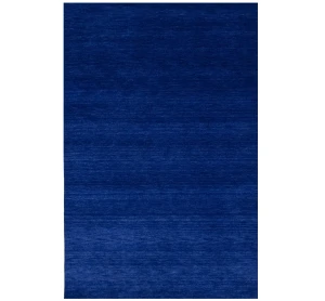 Solid Royal Blue Modern 5X8 Gabbeh Oriental Rug