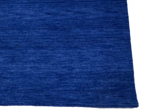 Solid Royal Blue Modern 5X8 Gabbeh Oriental Rug