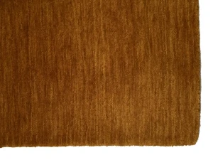 Orange Modern Solid 6X9 Gabbeh Oriental Rug