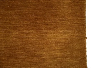Orange Modern Solid 6X9 Gabbeh Oriental Rug