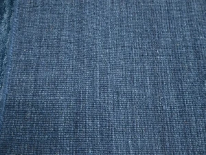 Steel Blue Modern Solid 6X9 Gabbeh Oriental Rug