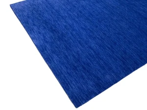 Royal Blue Solid Modern 6X9 Gabbeh Oriental Rug