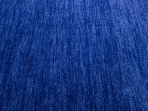 Royal Blue Solid Modern 6X9 Gabbeh Oriental Rug