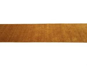 Orange Modern Solid 3X10 Gabbeh Oriental Runner Rug