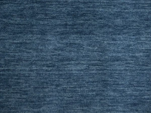 Steel Blue Modern Solid 3X10 Gabbeh Oriental Runner Rug