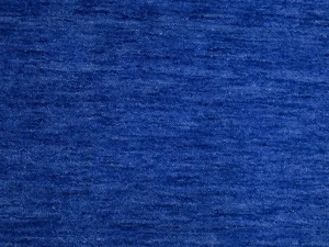 Solid Royal Blue Modern 3X10 Gabbeh Oriental Runner Rug