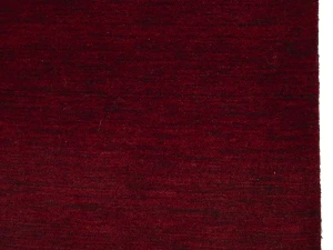 Maroon Red Modern Solid 3X10 Gabbeh Oriental Runner Rug