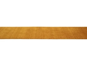 Orange Modern Solid 3X12 Gabbeh Oriental Runner Rug
