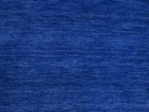 Solid Royal Blue Modern 3X12 Gabbeh Oriental Runner Rug