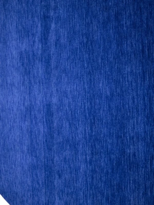 Solid Royal Blue Modern 8X8 Gabbeh Oriental Round Rug