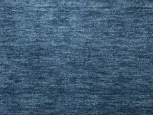 Steel Blue Modern Solid 8X8 Gabbeh Oriental Round Rug
