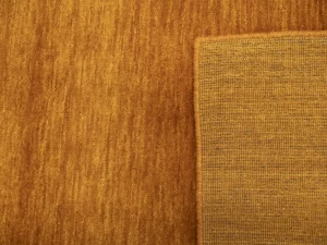 Orange Modern Solid 8X8 Gabbeh Oriental Square Rug