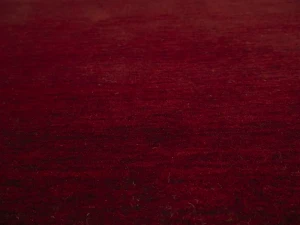 Maroon Red Modern Solid 8X8 Gabbeh Oriental Square Rug