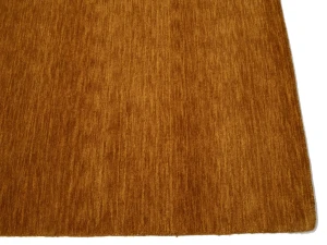Orange Modern Solid 8X10 Gabbeh Oriental Rug