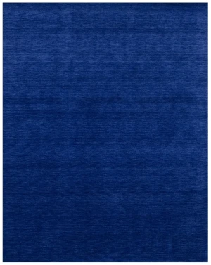 Solid Royal Blue Modern 8X10 Gabbeh Oriental Rug
