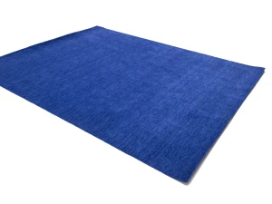 Solid Royal Blue Modern 8X10 Gabbeh Oriental Rug
