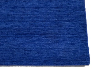 Solid Royal Blue Modern 8X10 Gabbeh Oriental Rug