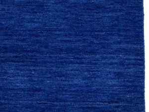 Solid Royal Blue Modern 8X10 Gabbeh Oriental Rug