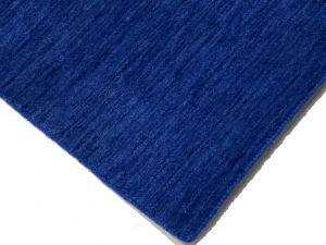Solid Royal Blue Modern 8X10 Gabbeh Oriental Rug