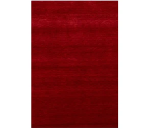 Cherry Red Solid Tribal Gabbeh Modern Rug in All Size