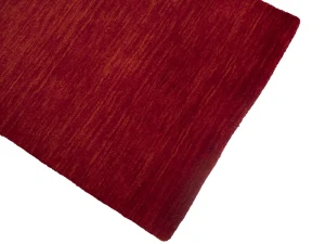 Cherry Red Solid Tribal Gabbeh Modern Rug in All Size
