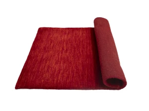 Cherry Red Solid Tribal Gabbeh Modern Rug in All Size