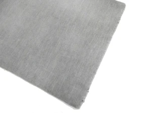 Gray Tribal Solid Gabbeh Modern Rug 2X3
