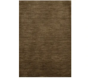 Brown Solid Gabbeh Modern Rug in All Size