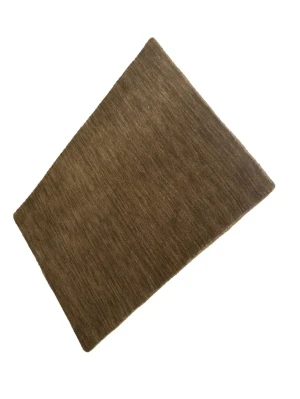 Brown Solid Gabbeh Modern Rug in All Size