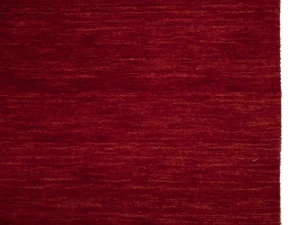 Red Modern Solid 3X8 Gabbeh Oriental Runner Rug
