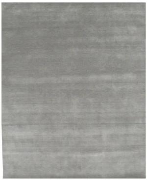 Gray Modern Solid 8X10 Gabbeh Oriental Rug