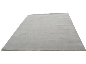 Gray Modern Solid 8X10 Gabbeh Oriental Rug